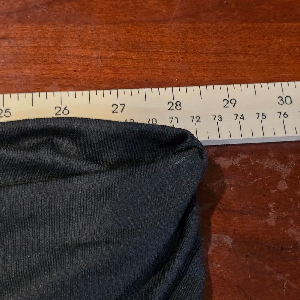 Old Navy Maternity XXL, Black Linen Blend Skort: Casual Minimalist Everyday Wear - Picture 6 of 11